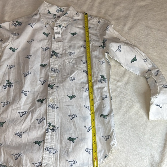 Dinosaur Button Down Shirt by GAP Kids - Picture 8 of 9